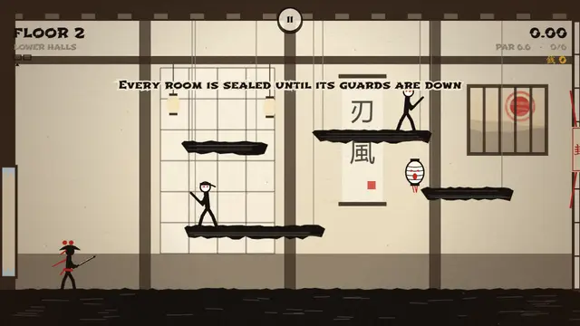 BLADE DASH: CASTLE - samurai story game