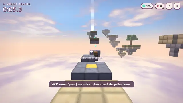 BLOCK WORLD - voxel parkour game