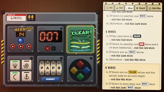 BOMB SQUAD - bomb defusal puzzle game
