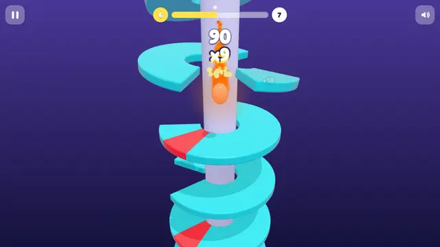 HELIX DROP - helix ball drop game