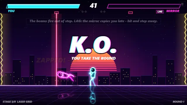 MIRROR DUEL - fighting puzzle game