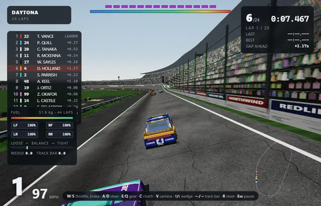 NASCAR - stock car racing game