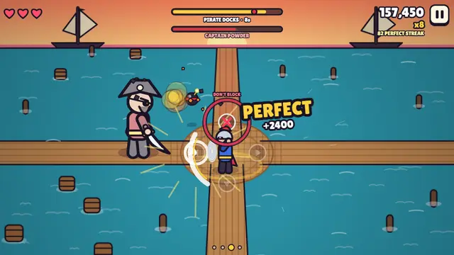 PARRY - sword parry rhythm game