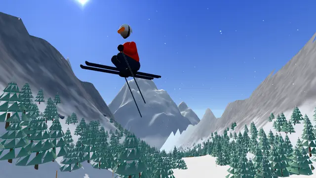 SKI MOUNTAIN - endless skiing game