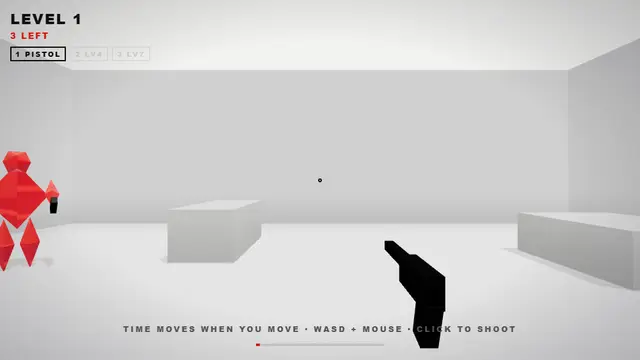 STILLSHOT - time moves when you move shooter