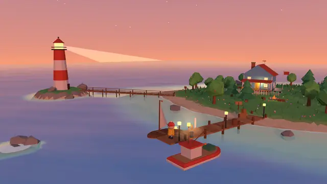TINY HARBOR - cosy island fishing game