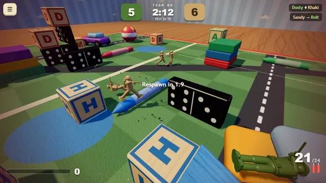TOY SOLDIER BLITZ - toy soldier war game
